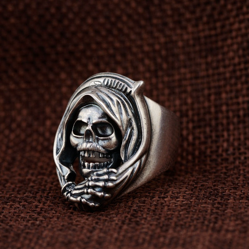 Argento Sterling,925 Santa Muerte Nostra signora della Santa morte | Made in USA - Italia Argento Sterling,925 Santa Muerte Nostra signora della Santa morte | Made in USA - Italia