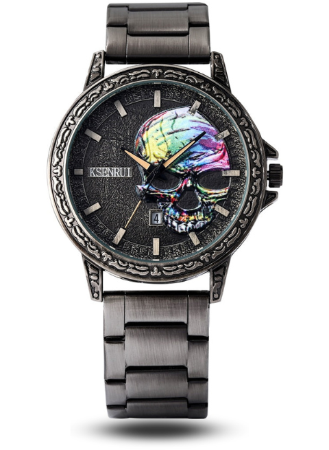 Reloj de calavera diesel sale