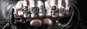 Anillos de Calavera Biker