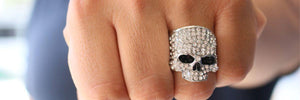 Anillo de calavera Del Chino Antrax