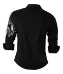Camisa Calavera <br>Contraste