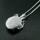 Collar Pulpo <br>Azul (Plata)