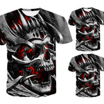 Camiseta con Calavera <br>en la Espalda