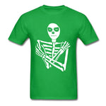 Camiseta Esqueleto Verde