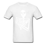 Camiseta Esqueleto Blanco