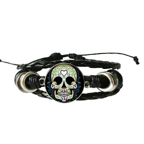 Pulsera de Calavera Tela