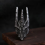 Anillo Sauron en Acero