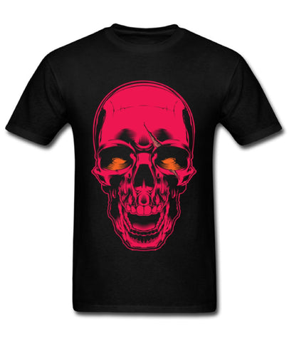 Camiseta Calavera Roja