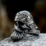 Anillo Biker con Barba