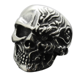 Anillo Calavera Acero Quirurgico