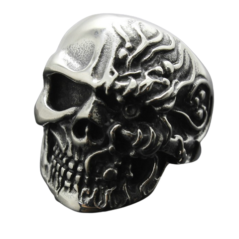 Anillos calavera acero quirurgico hotsell
