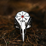 Anillo Calavera de Cuervo