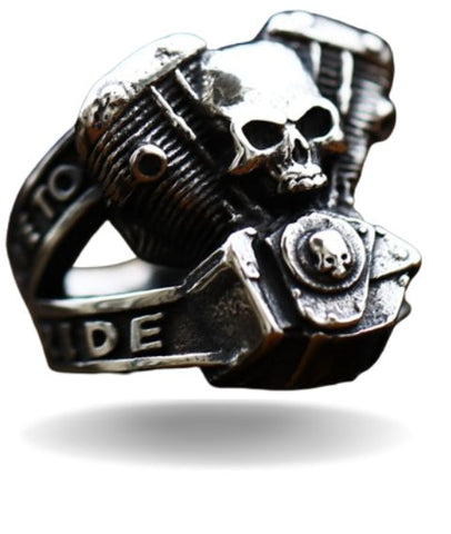 Anillo Calavera harley Davidson