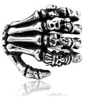 Anillo Calavera Mano