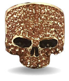 Anillo Calavera Oro con Diamantes