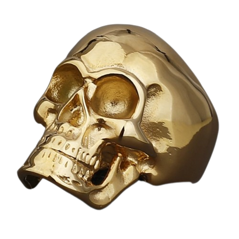 Anillo Calavera Oro Hombre