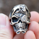 Anillo Calavera Pirata Hombre