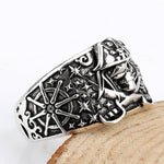 Anillo Calavera Pirata Plata