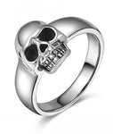 Anillo Calavera Plata Mujer