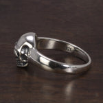 Anillo Cráneo Plata
