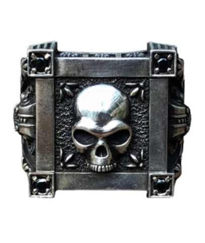 Anillo Calavera Sello