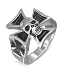 Anillo Calavera Templario