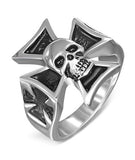 Anillo Calavera Templario