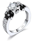 Anillo Compromiso de Calavera