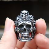 Anillo Cráneo Rosario