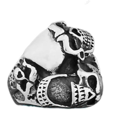Anillo de 3 Calaveras