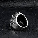 Anillo de calavera de Acero