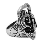 Anillo de la Santa Muerte Acero Inoxidable