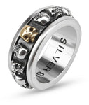 Anillo de Plata Rock