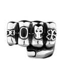 Anillo de Puño con Calavera