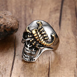 Anillo Escorpión en Acero