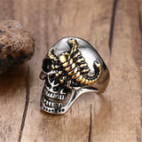 Anillo Escorpión en Acero