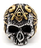 Anillo Masón Calavera