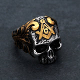 Anillo Masónico Calavera