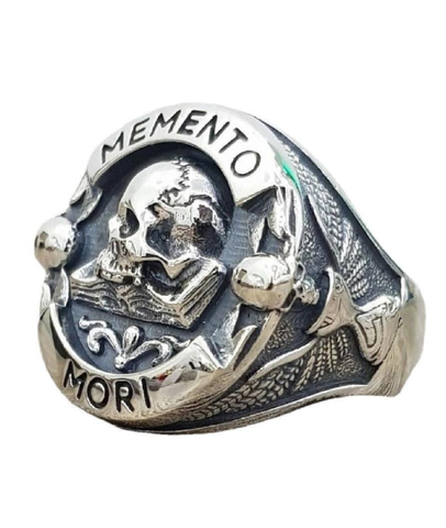 Anillo Memento Mori