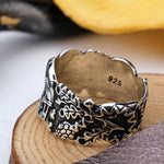 Anillo Plata Biker S925