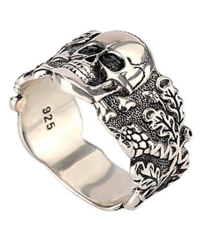 Anillo Plata Biker