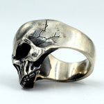 Anillo Plata de Ley Calavera