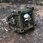 Anillo Skull Sello