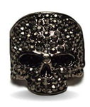 Anillo Craneo Negro Antrax