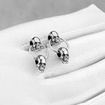 Aretes Calacas Acero