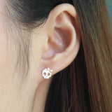Aretes de Calavera para Mujer