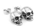 Aretes Largo Calavera