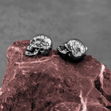 Aretes Skull en Acero