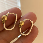 Aretes Skull Oro