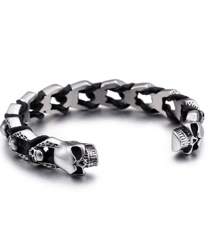 Brazalete Calavera Mujer